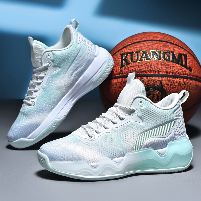 Men's shoes high quality casual breathable sneakers new rubber sole wear-resistant basketball shoes for men