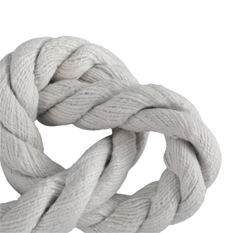 High quality Fireproof Thermal Ceramic Insulation Ceramic Fiber Square Braided Rope  For Sealing and Filling