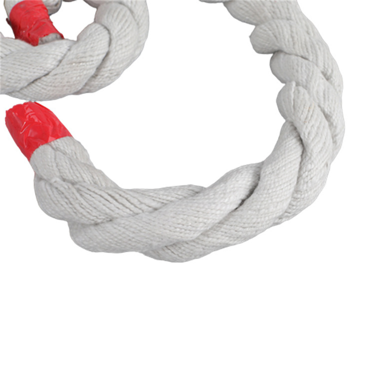 High quality Fireproof Thermal Ceramic Insulation Ceramic Fiber Square Braided Rope  For Sealing and Filling