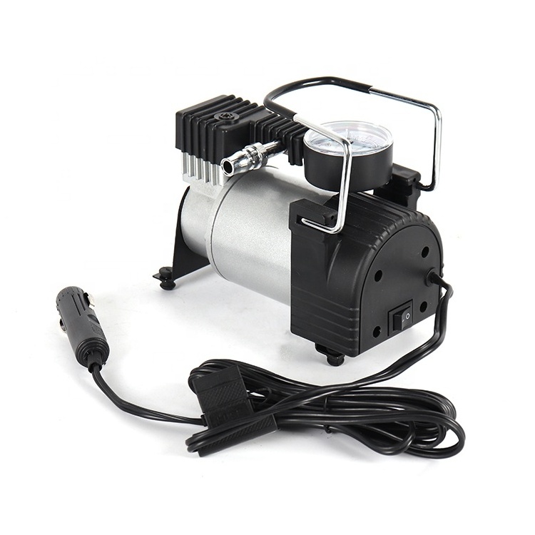 Wholesale 12V DC Car Heavy Duty Pump Air Compressor Truck Tire Inflator with toolbox