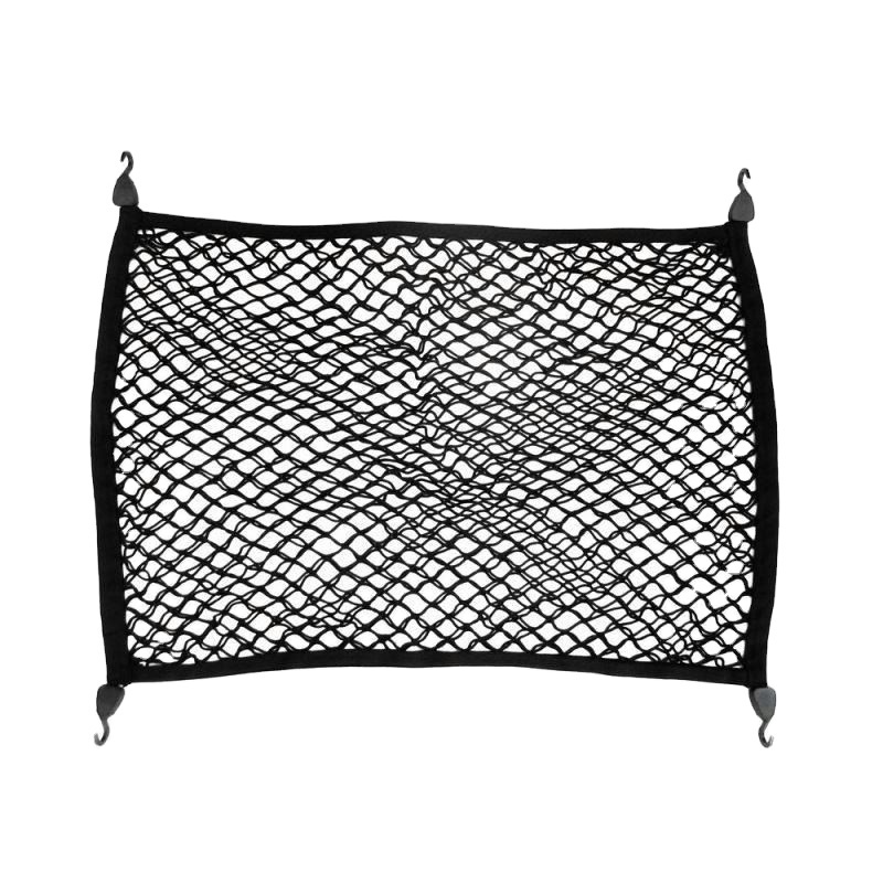 Large elasticated cargo net elastic car trunk luggage net