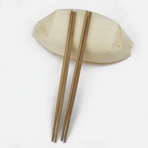 Environmentally Friendly A/AB Grade Bamboo Disposable Chopsticks with Customizable Recyclable Paper Sleeves  Bulk Order