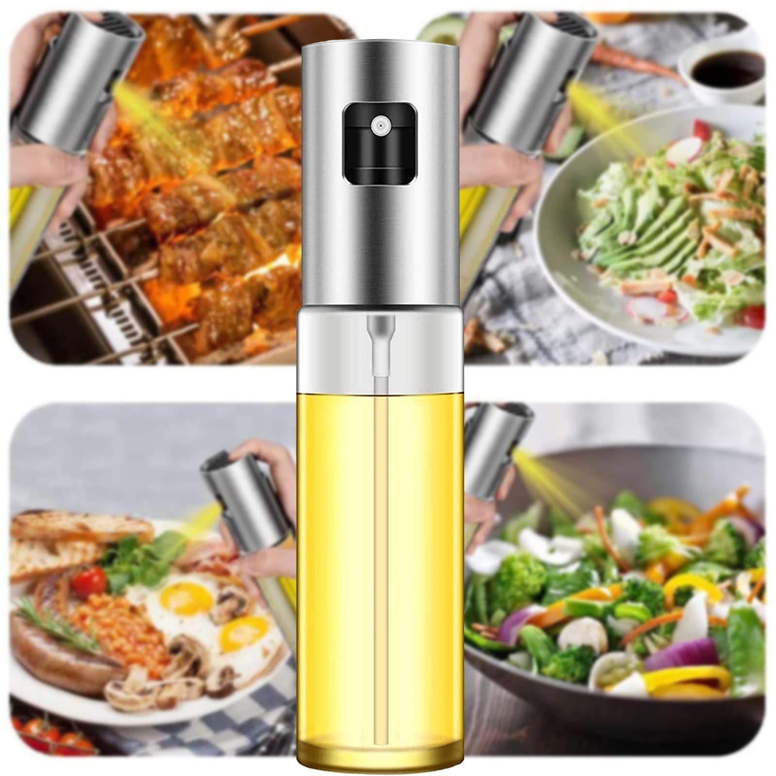 Oem / Odm Cooking Tools Bottle Oil Spray For Cooking Olive Oil And Vinegar Dispenser Spray Fine mist Oil Sprayer