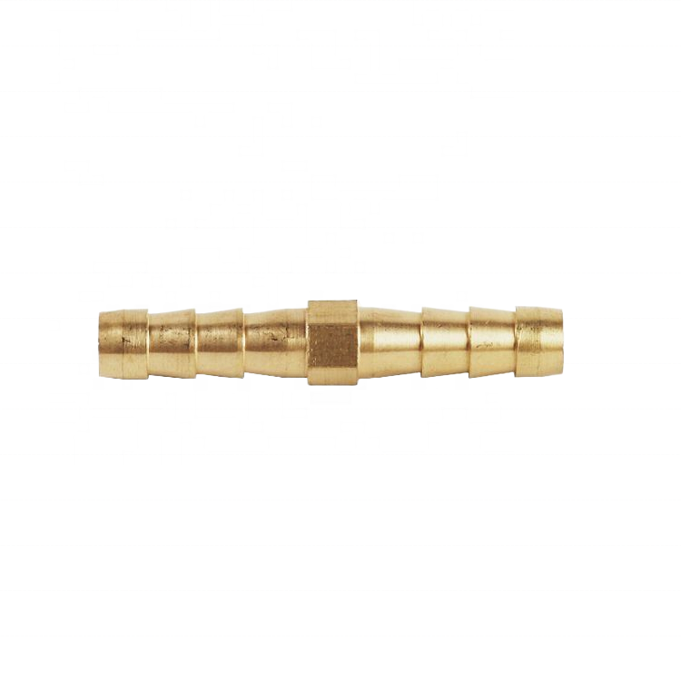 Gas Pagoda Adapter Barb Coupler Pipe One Touch Air Connector Water Tube Fittings Brass Nipple Connector