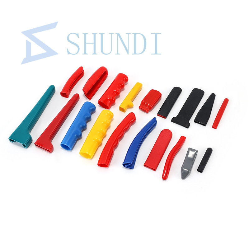 Double sided buckle silicone wire flame-retardant coil through hole plug rubber product