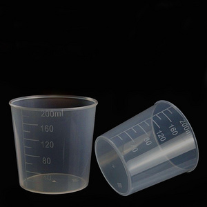 Factory wholesale thickened PP plastic measuring cup 15ml 30ml measuring cylinder with scale small measuring cup