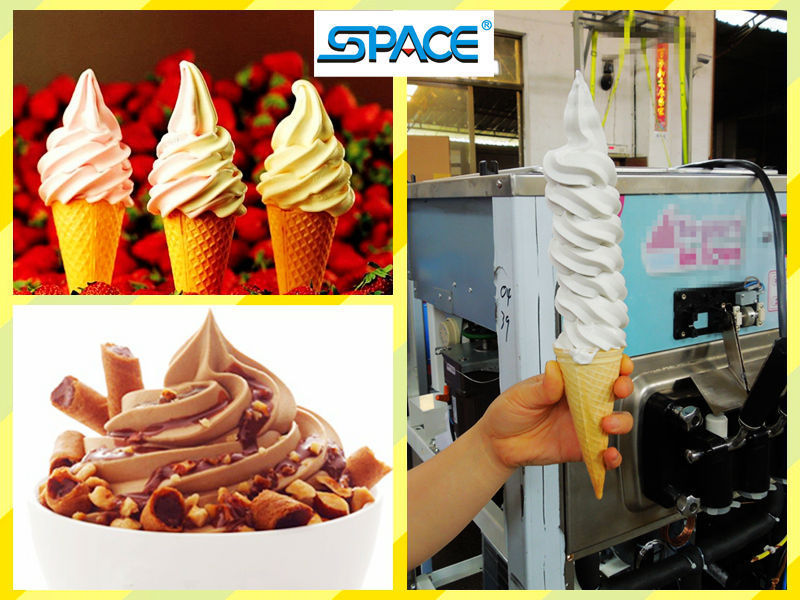 SPACE 6240A Soft Ice Cream Machine With Air Pump (CE ETL Approved)