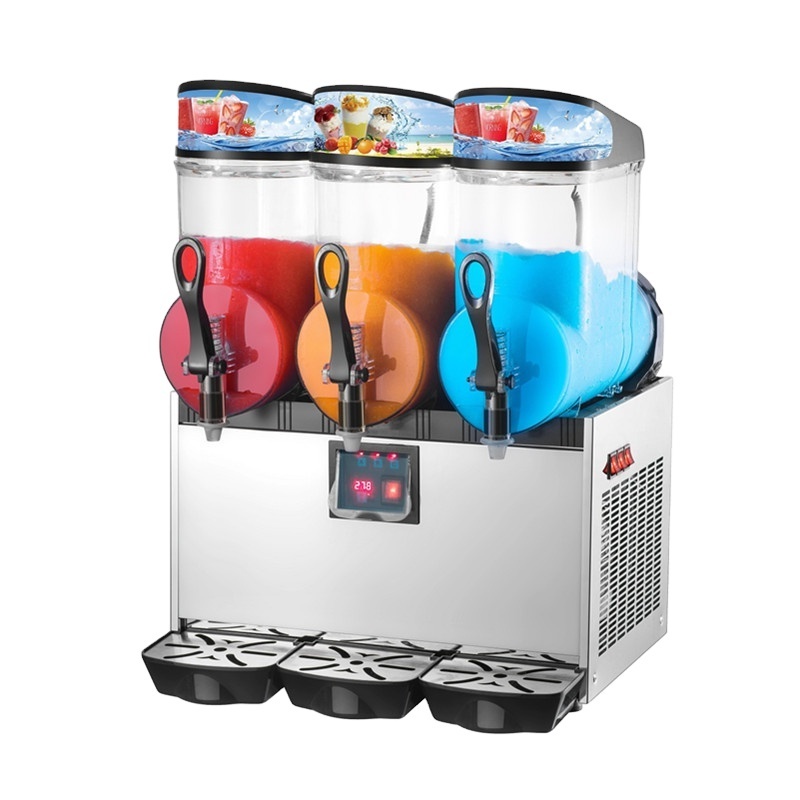 Commercial 3 Bowls Slushy machine frozen drink machine for Restaurant daiquiri machine commercial