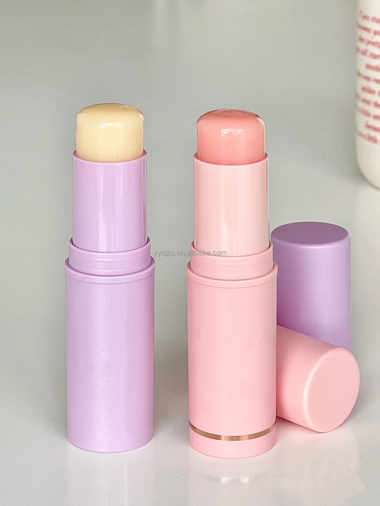 Empty Blush Containers Chapstick Tube 10g Lip Balm Tubes VC Stick Sunscreen Stick Packaging Tube