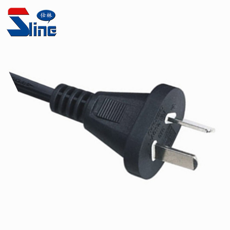 IRAM 2063 Argentina 2 pin power cord plug with Argentine  two prong power cable