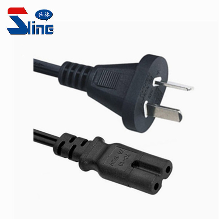 IRAM 2063 Argentina 2 pin power cord plug with Argentine  two prong power cable