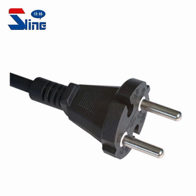 Indonesia Schuko power cord plug available H03RT-H braid cable with Indonesian SNI certificate 16A 250V