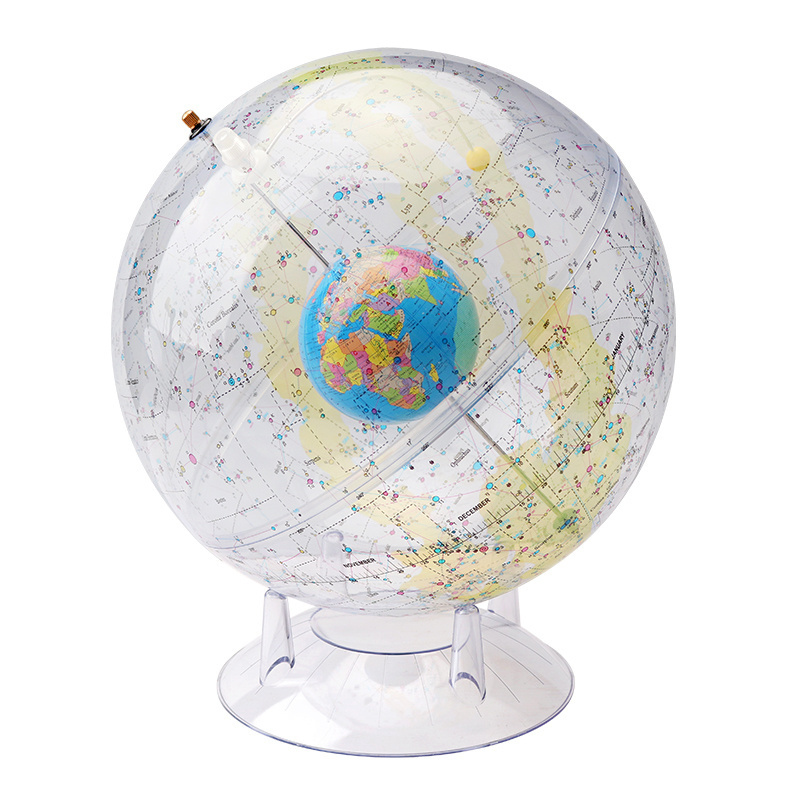 World globe centerpiece the transparent celestial globe wholesale clear plastic celestial globe