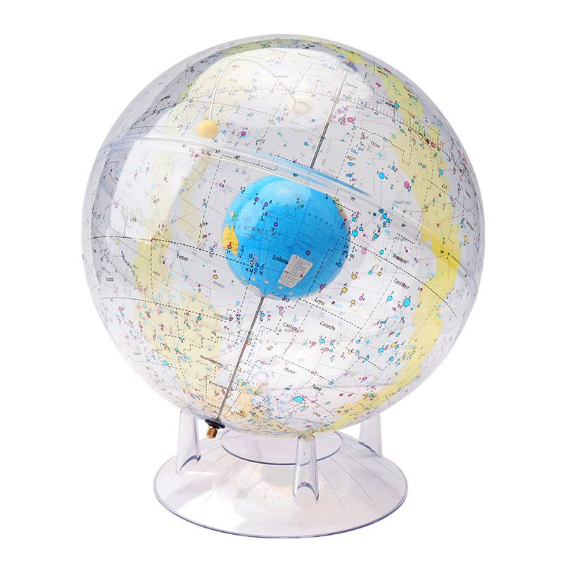 World globe centerpiece the transparent celestial globe wholesale clear plastic celestial globe