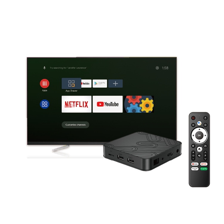 2023 Tv Box Android 12 Z8 pro ATV H618 with BT Voice Remote Control 5G Wifi 4k 4GB 32GB smart tv stick android box Set-Top Box