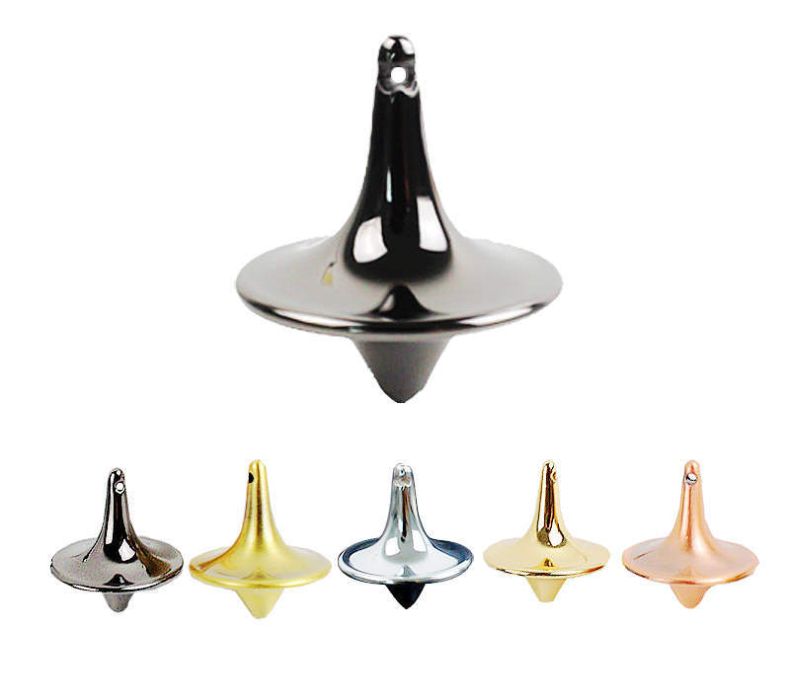 Custom Metal Spinning Top Foreverspin Tops Precision Inception Spintop Small Table Top Spinning