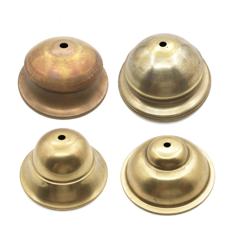 OEM metal drawing stamping brass cone spinning parts