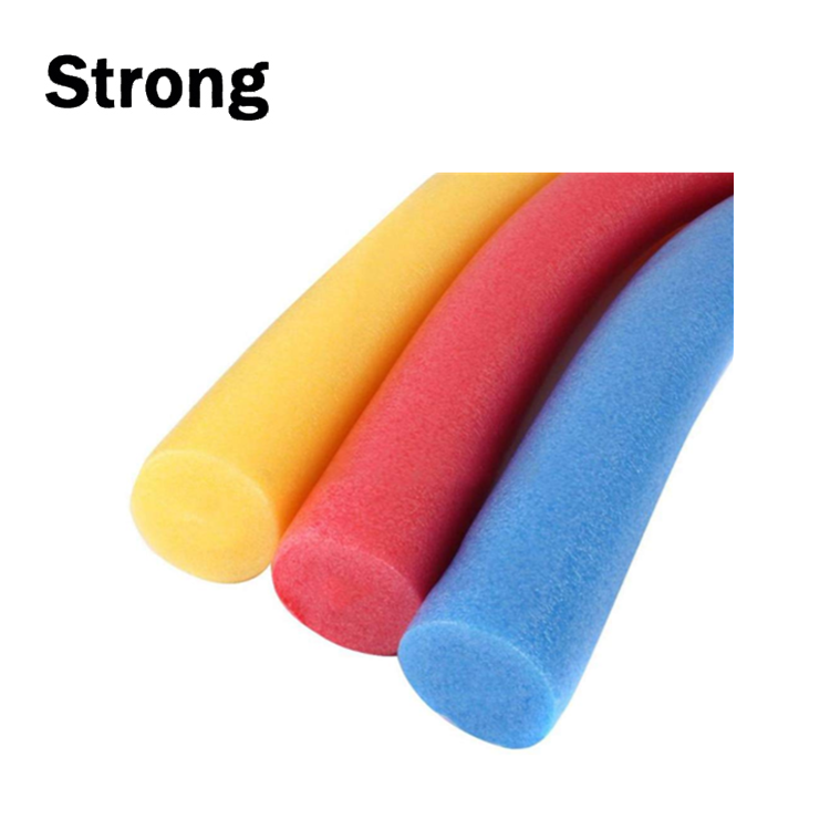 Whole sale Swimming Floating EPE foam stick rod pool EPE swim noodle in multicolor