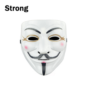 V for Vendetta Anonymous Guy Fawkes Resin Fancy Cool Costume Cosplay Mask for Parties