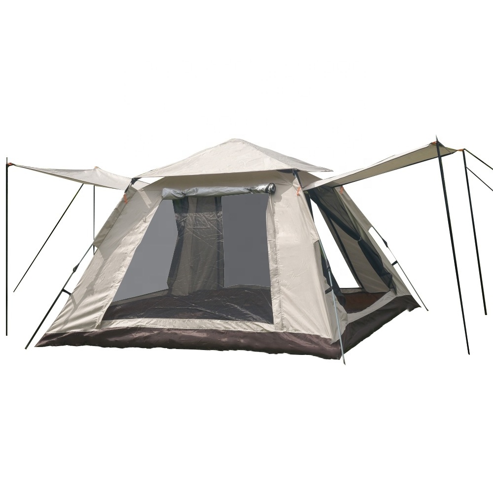 Automatic Outdoor Camping Tent Mosquito Net and Polyester Oxford Fabric Portable Tent for Camping Tente de Camping