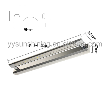 stainless steel 5w 7W IP44 led mirror light for bathroom