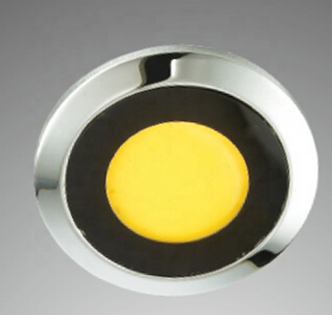 ultra-thin Recessed led Puck Light 3W COB 230LM 3000K CRI80 IP20 led wall light led stair light