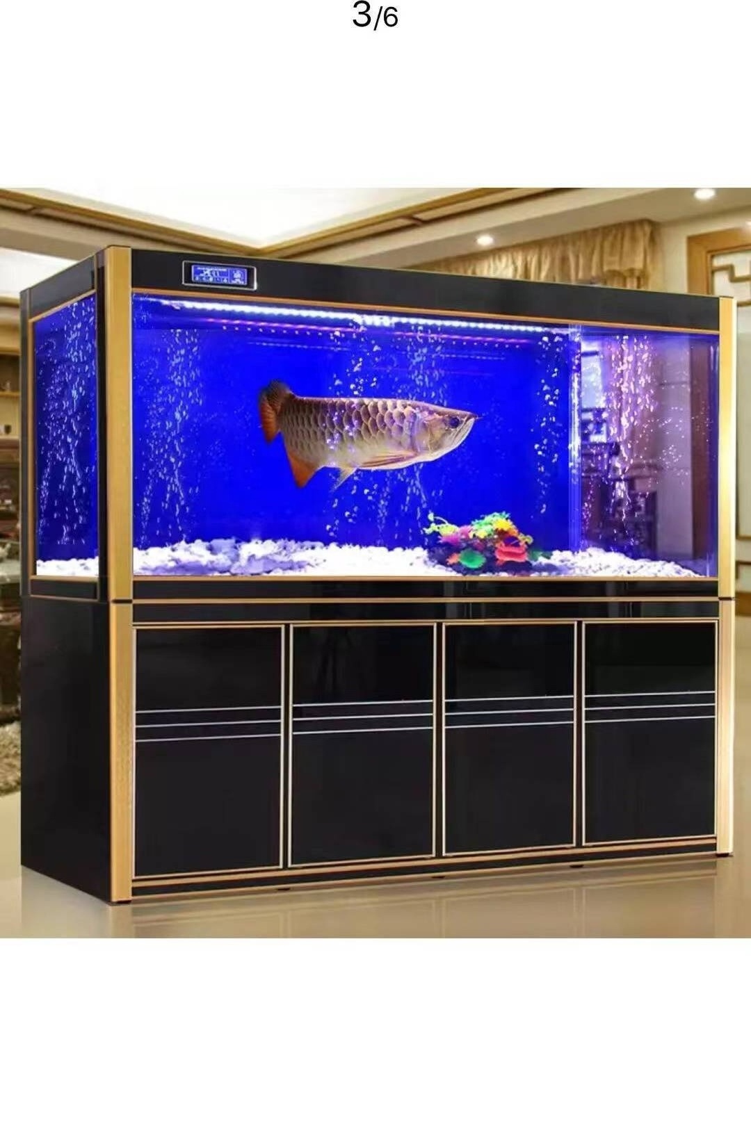 Large marine acrylic large arowana fish tank home living room aquarium 200/500/800/1000/1500 Gallon Fish Aquarium