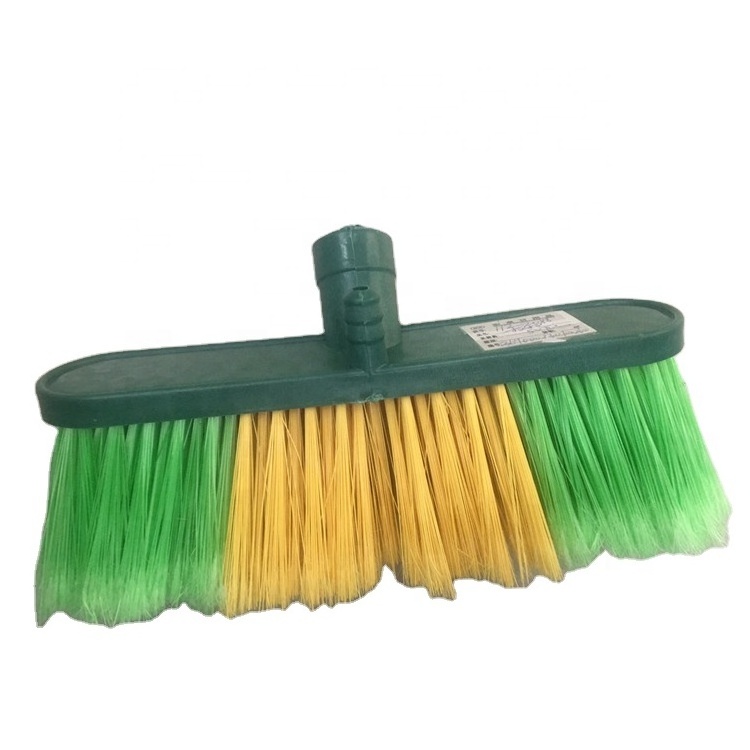 Customize Chile Market Plastic Floor Brush Plastic Broom With Handle Chili Brush Plastic Broom Head