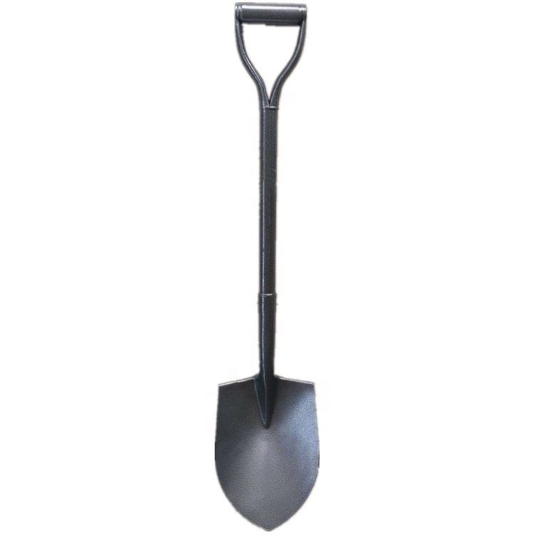 Yemen Market Shovel S518MY 1.3KG-1.5KG Steel Shovel Long Handle Spades Shovel With Iron Handle