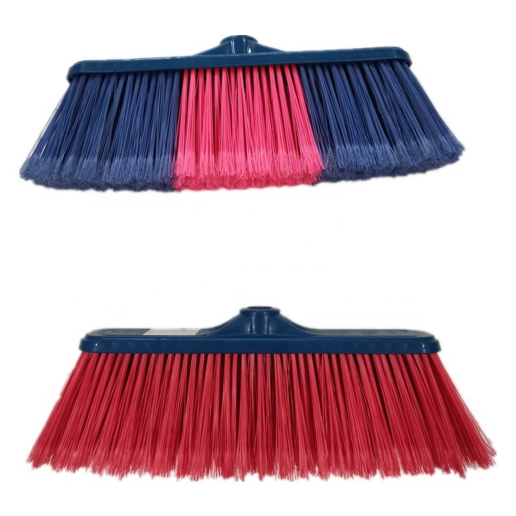 Customize Chile Market Plastic Floor Brush Plastic Broom With Handle Chili Brush Plastic Broom Head