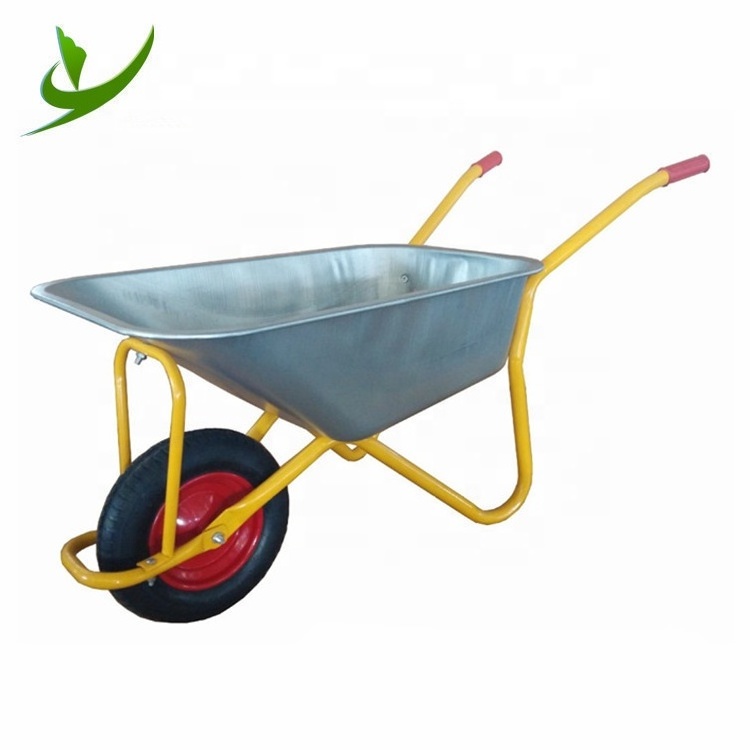 Cheap Price Wholesale High Quality Garden Wheelbarrow Nigeria Metal Tray Wheel Barrow Concrete Heavy Duty Power Wheelbarrow