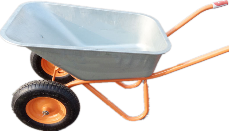 Industrial Heavy Duty Pneumatic Wheelbarrow Made In China WB5009 Heavy Duty Wheel Barrow Double Wheels Wheelbarrows