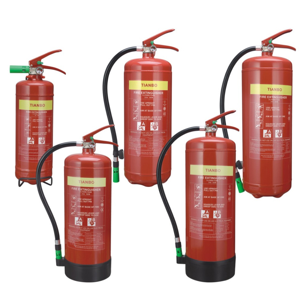 5A 55B Fire Fighting Rating Stop Solid Liquid Emergency Risk Portable Spray 2L AFFF Foam Fire Extinguisher For Car