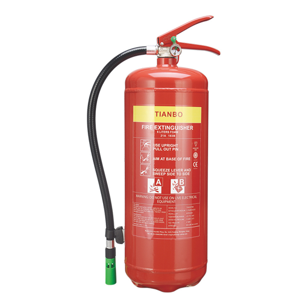 5A 55B Fire Fighting Rating Stop Solid Liquid Emergency Risk Portable Spray 2L AFFF Foam Fire Extinguisher For Car