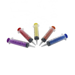 Manufacture 60ml Syringe  2oz Syringe OEM LOGO Jello Shot Syringe