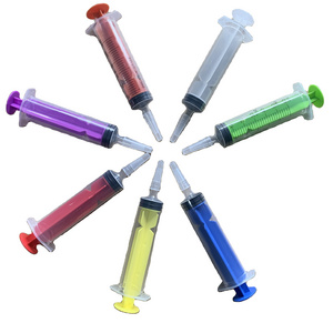 2 oz Reusable Plastic Tubes Container with Cap for Summer and Themed Party, jello shots syringe plastic syringes