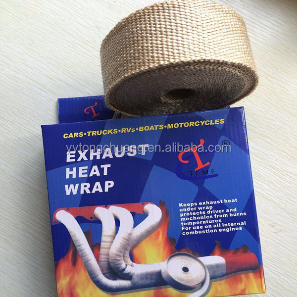 exhaust heat wrap