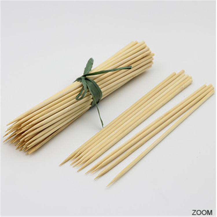 Wholesale Barbecue Grilling Tools BBQ Skewer Outdoor Customized Cheap Bamboo Sticks for Sale factory price