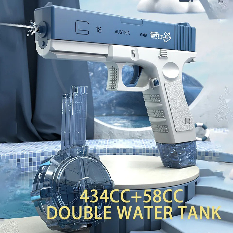 Hot Automatic High Capacity Squirt Guns Outdoor water gun toy for Adults & Kids Summer Pool electric Continuous Shoot water gun