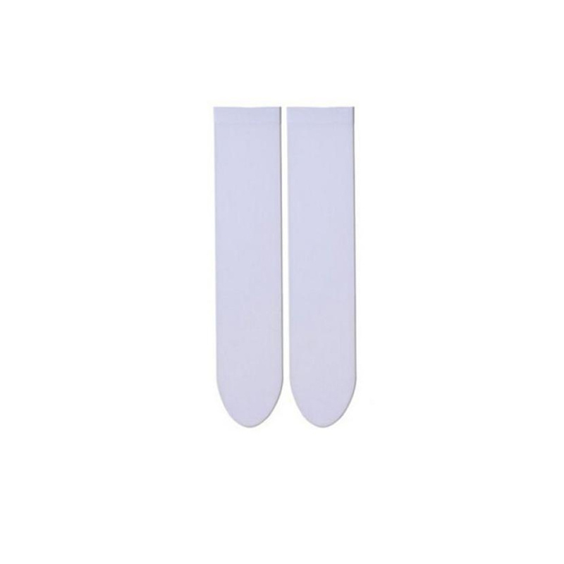 China Factory School Teen Girls Socks Solid Over Knee Thin Cotton Thigh High Socks Stockings