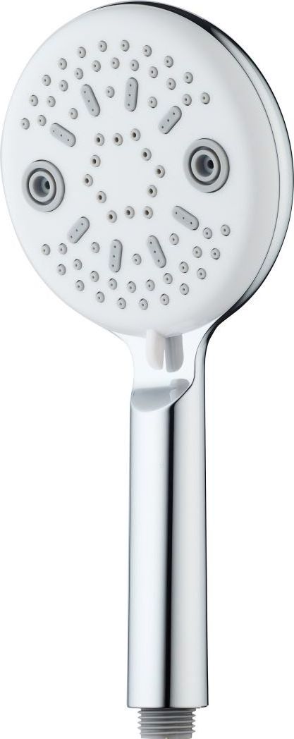 5 Functions Plastic Shower Head 4 Inch Top Over Head Water Saving Bathroom Accessories Rainfall Shower Head