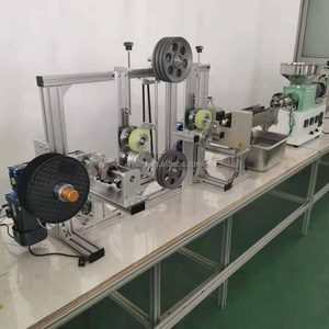 SJ25 High precision 3D printer filament extrusion line  3D printer filament making machine Desktop filament extrusion machine