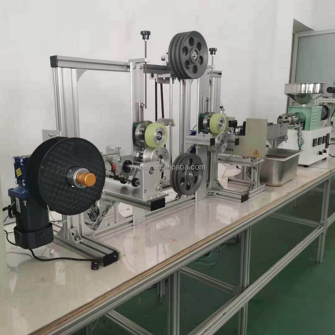 SJ25 High precision 3D printer filament extrusion line  3D printer filament making machine Desktop filament extrusion machine