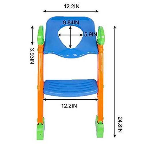 Children's toilet seat Baby portable toilet chair kids adjustable kid potty with ladder