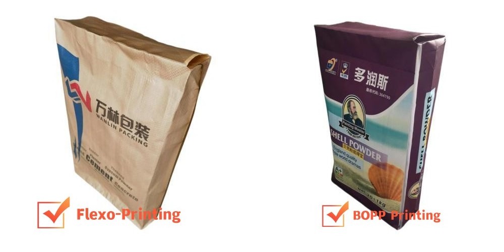 Hot sale PP Woven Bag Empty Cement Bag PP Valve Bag 25 KG 40 KG 50 KG  cement sack