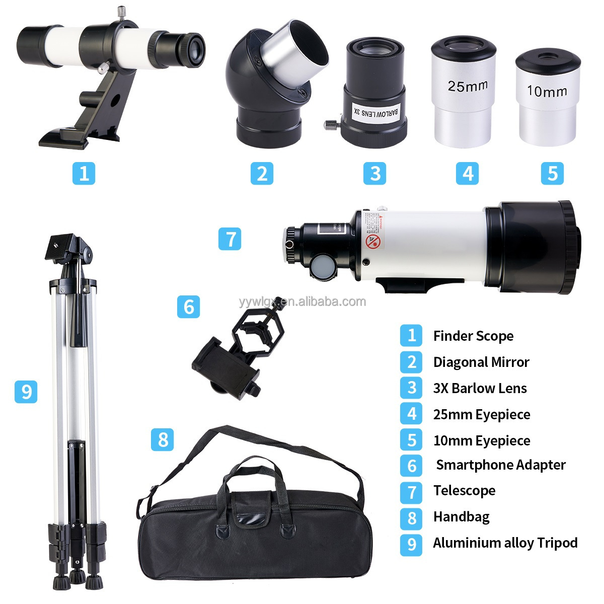 F40070M Star-watching Astronomical Telescope 70400 Monocular Binoculars Landscape Lens Entry Outdoors Spotting Scope