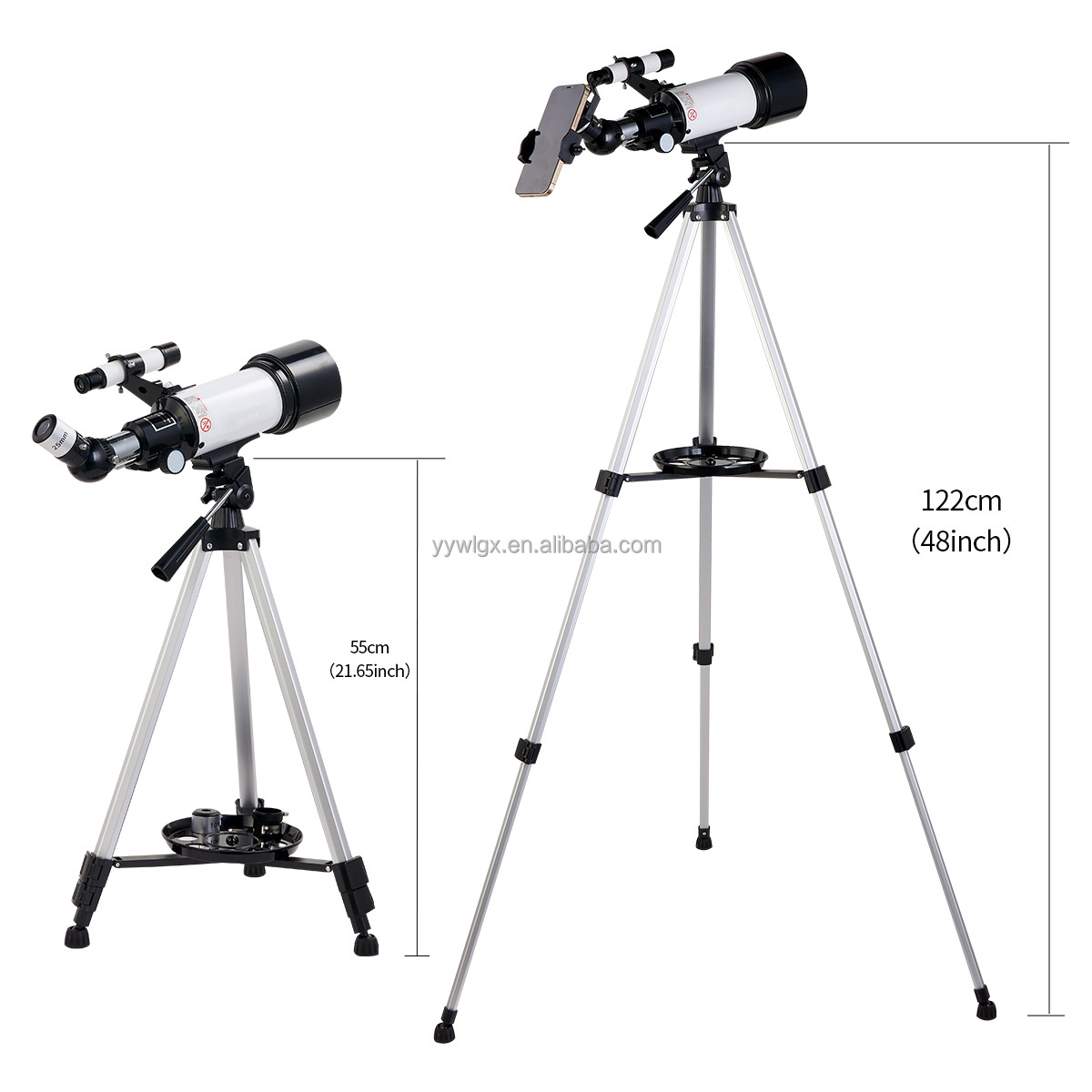 F40070M Star-watching Astronomical Telescope 70400 Monocular Binoculars Landscape Lens Entry Outdoors Spotting Scope