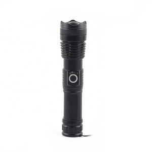 New XHP50 strong torch 18650  lithium battery Micro-USB charging outdoor strong flash light tactical camping torch flashlight