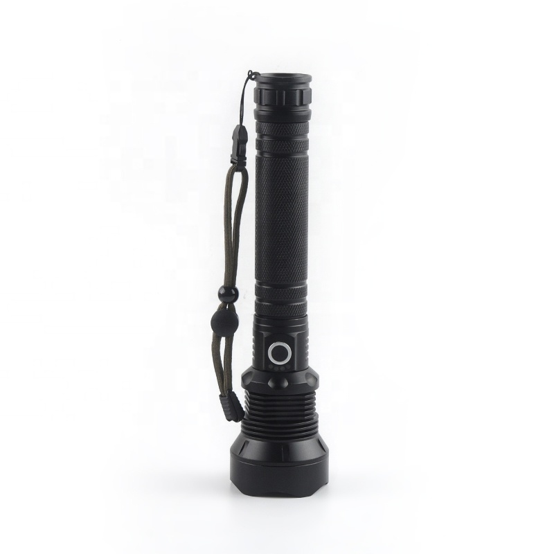 New P90 strong torch 26650  lithium battery Micro-USB charging outdoor strong flash light tactical camping torch flashlight