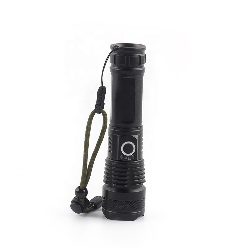 New XHP50 strong torch 18650  lithium battery Micro-USB charging outdoor strong flash light tactical camping torch flashlight